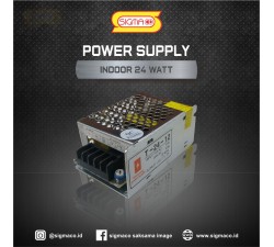 Power Supply Indoor 12V 24W 2A